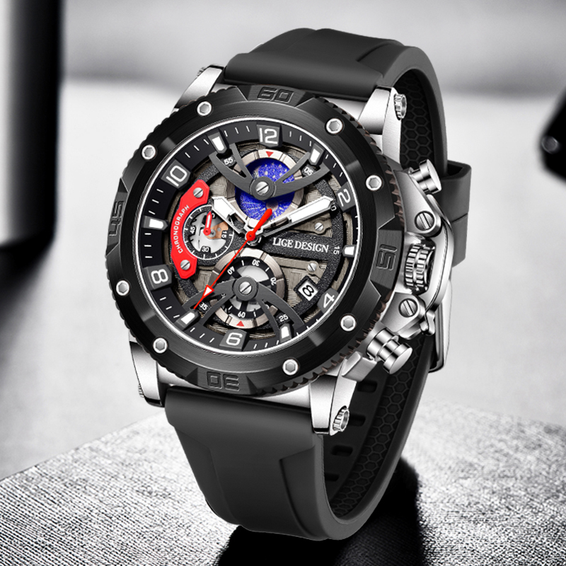 Smartwatch Branded Watches For Men - Reloj LIGE de lujo para hombre,
