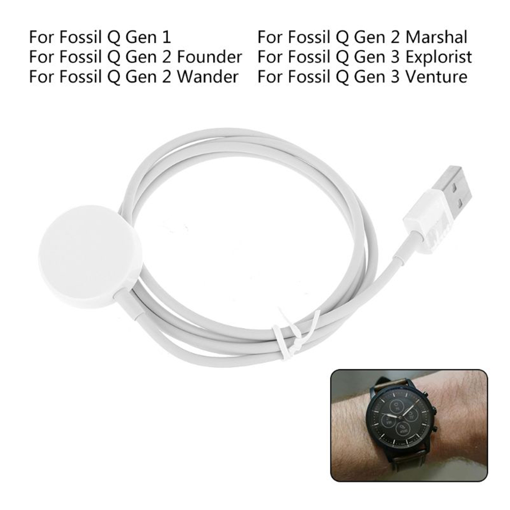 Fossil Watches Smartwatch Charger - Cargador magnético USB para reloj inteligente,