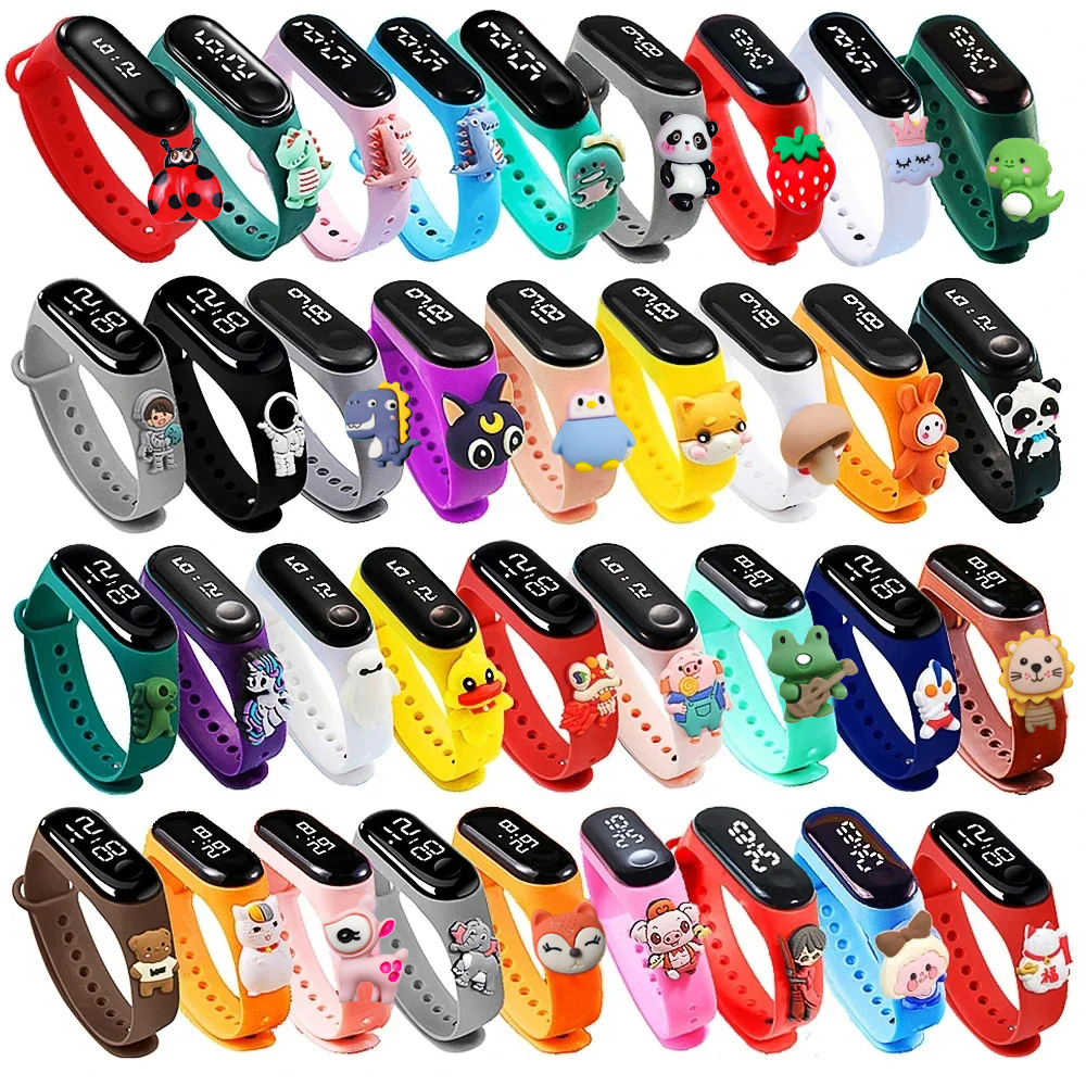 Smartwatch Watches For Children - Reloj Led táctil inteligente resistente al