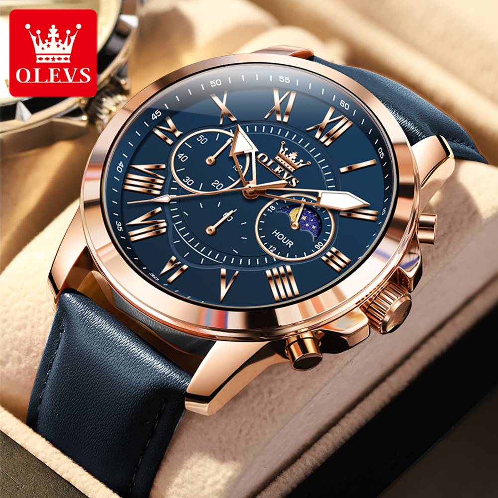 Smartwatch Branded Watches For Men - Reloj de Marca para Hombre OLEVS