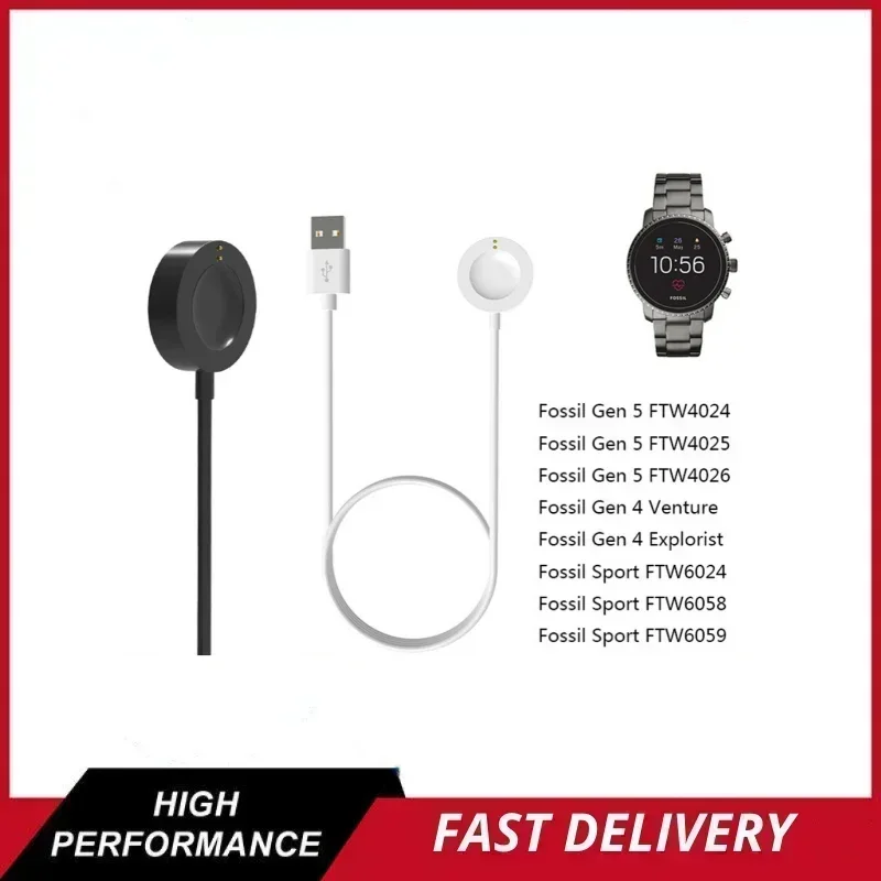 Fossil Watches Smartwatch Charger - Para Compatible con reloj inteligente Fossil