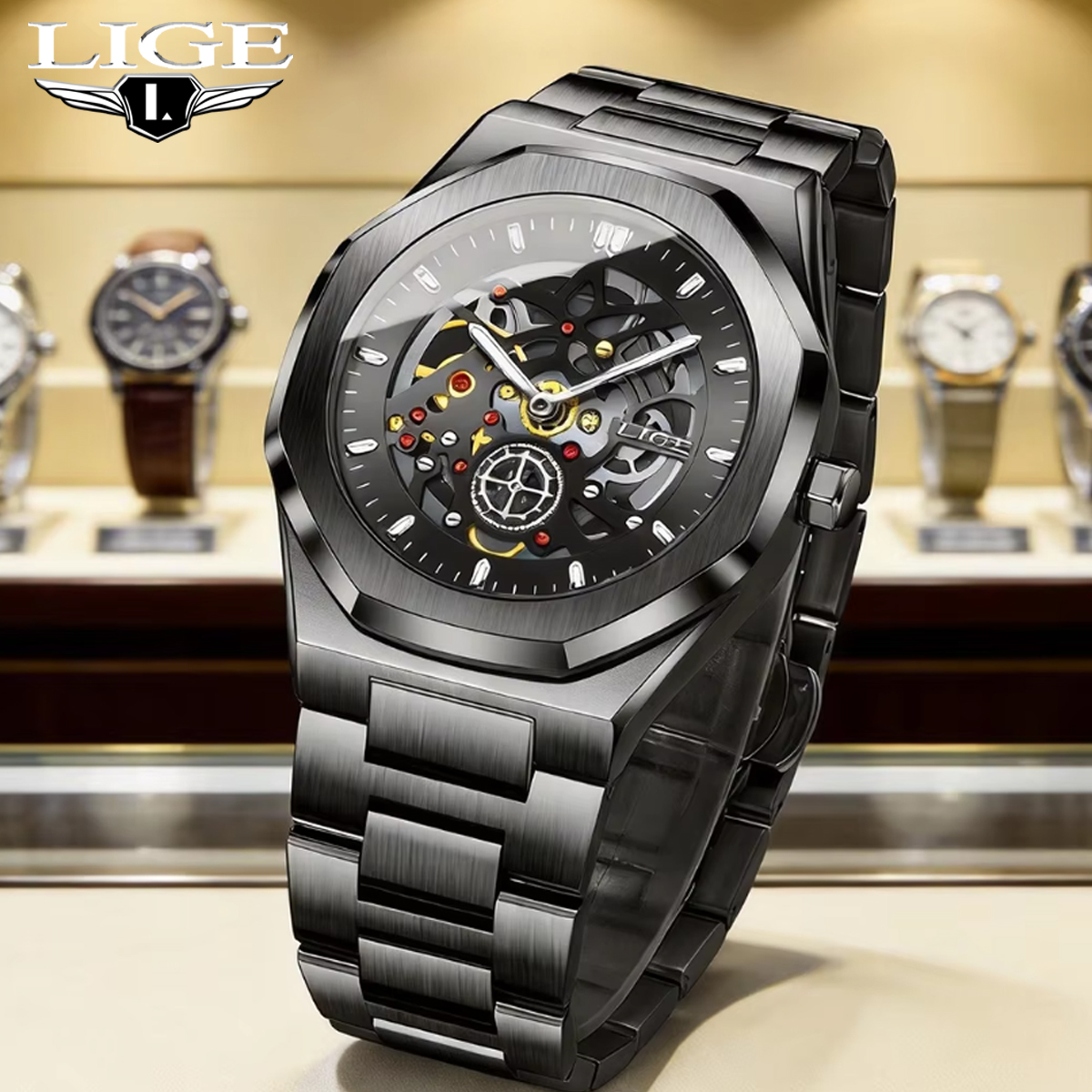 Smartwatch Branded Watches For Men - Relojes LIGE de moda para hombre,