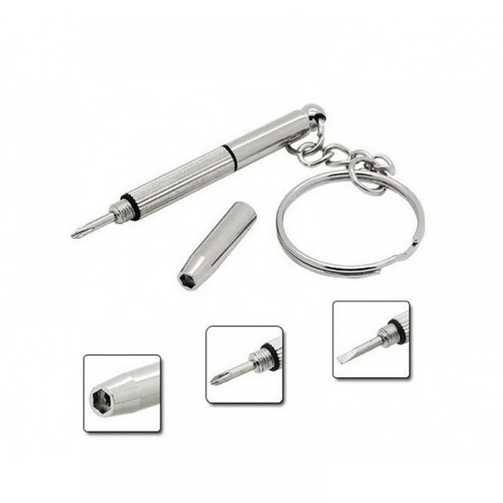 Watch Tool Repair Kit - Destornillador portátil 3 en 1, gafas