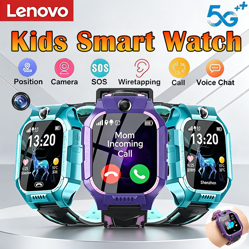 Smartwatch Watches For Kids With Gps - Reloj Inteligente Lenovo 2026 Nuevo 5G
