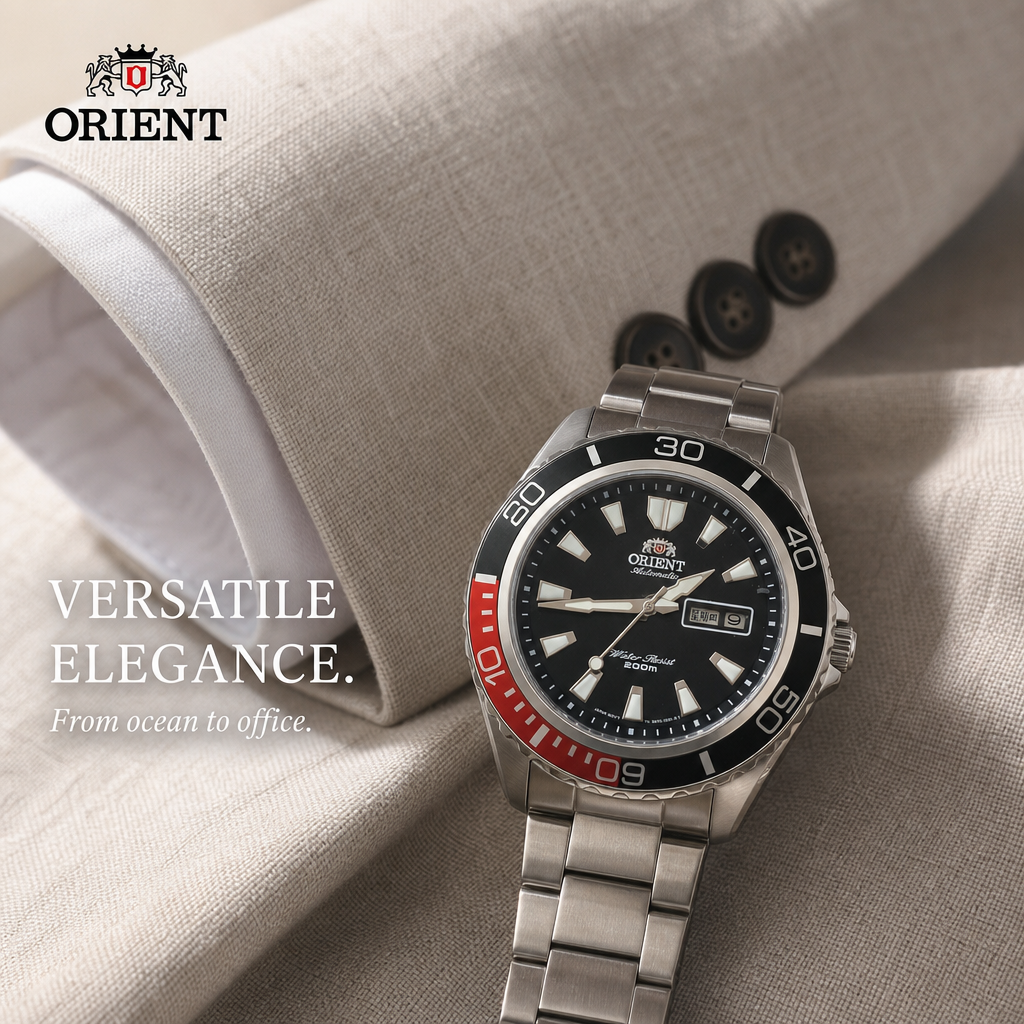 Watch Winder Single - Reloj de buceo Orient 200M resistente