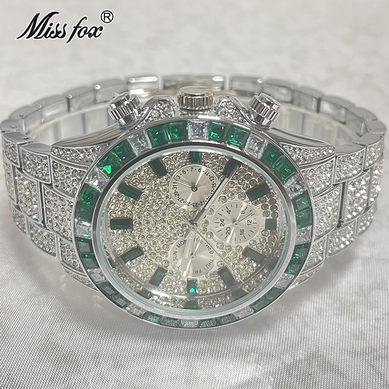 Smartwatch Branded Watches For Men - MISSFOX-Reloj inteligente de lujo para hombre,