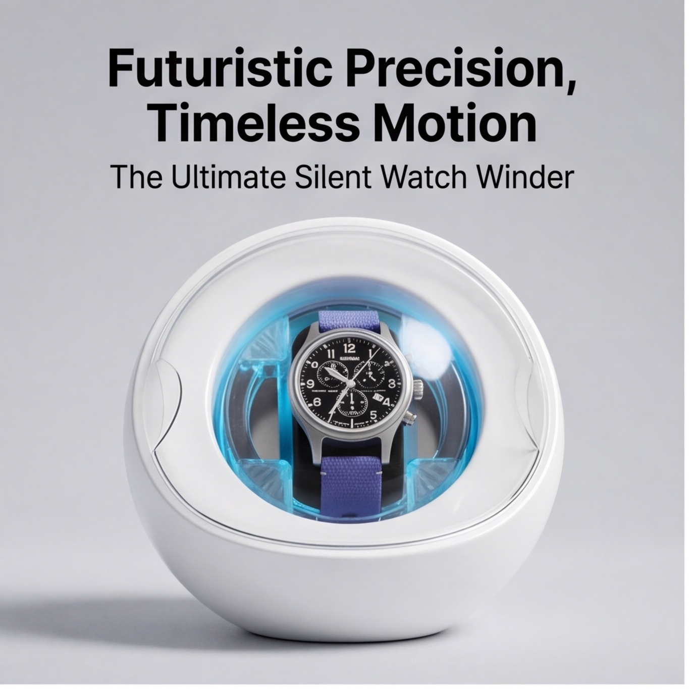 Watch Winder Single - Lorvo - Estuche Giratorio Automático para