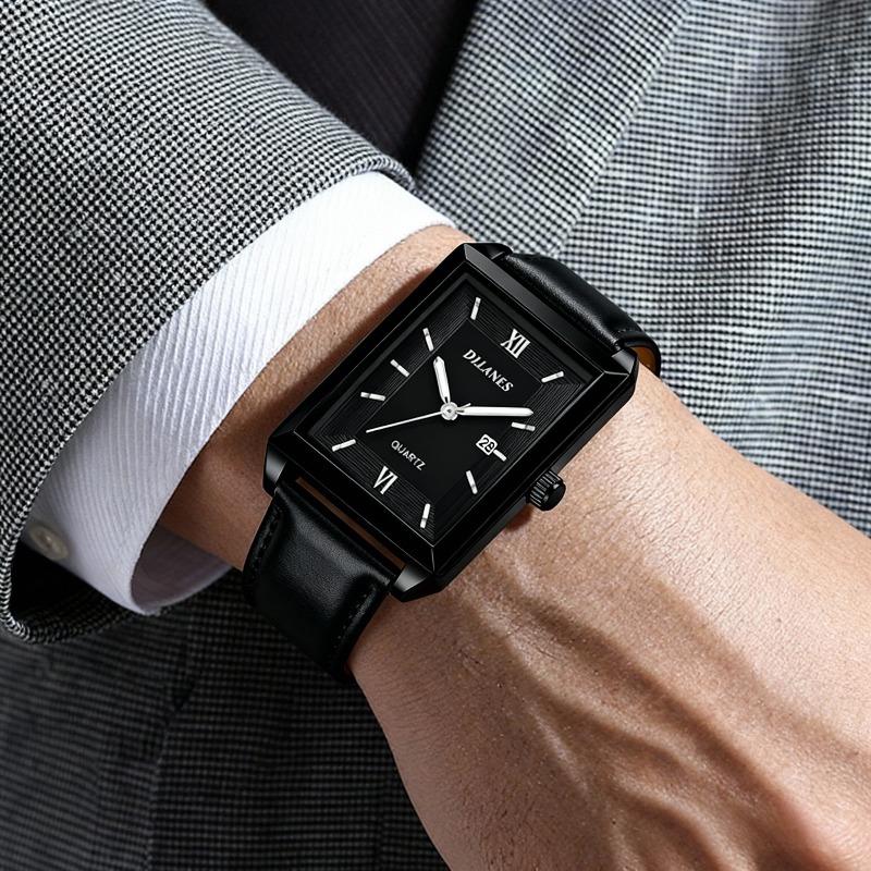 Smartwatch Branded Watches For Men - Relojes Casuales de Cuero para Hombre,