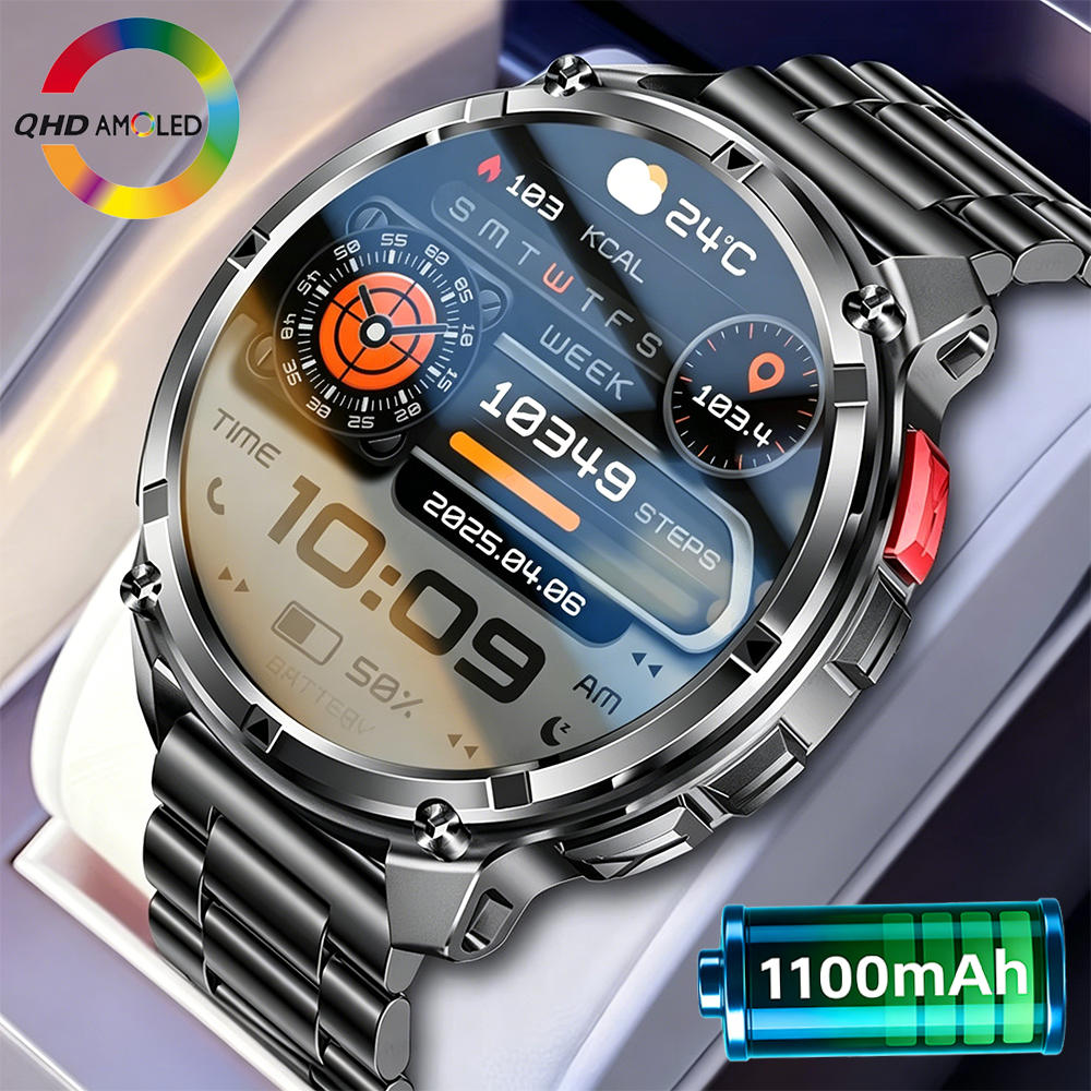 Smartwatch Watches For Men With Gps - Nuevo Reloj Inteligente T-REX3 Ultra con