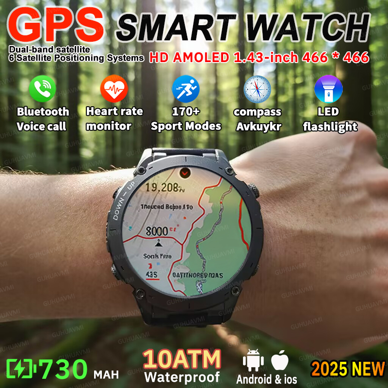 Smartwatch Branded Watches For Men - 2025 actualizado nuevo deportes al aire