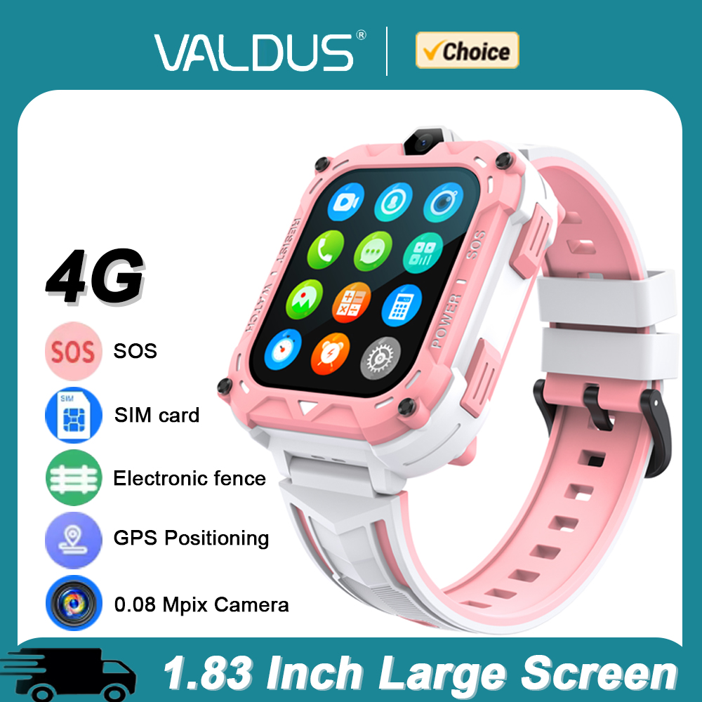 Smartwatch Watches For Children - VALDUS VK39 4G niños Smartwatch GPS