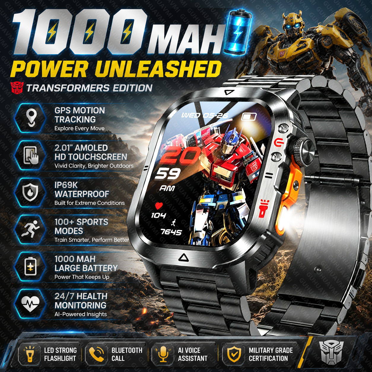 Smartwatch Branded Watches For Men - Nuevo reloj inteligente deportivo para hombre,