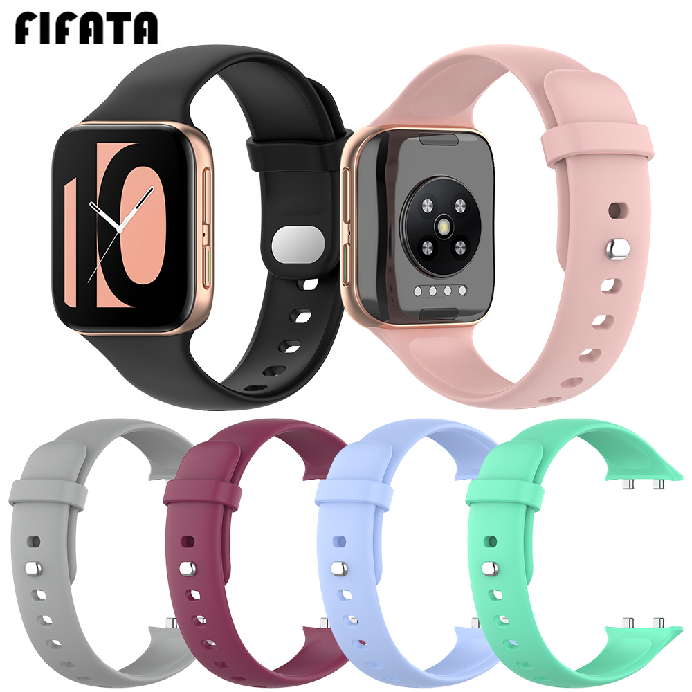 FIFATA-Correa deportiva de sil - Smartwatch Oppo Watch reseña y precio