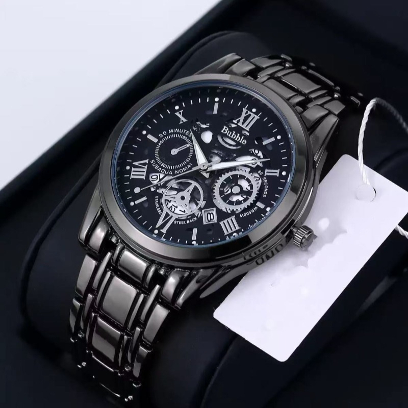 Reloj para hombre, reloj de cu - Watch Winder Single reseña y precio