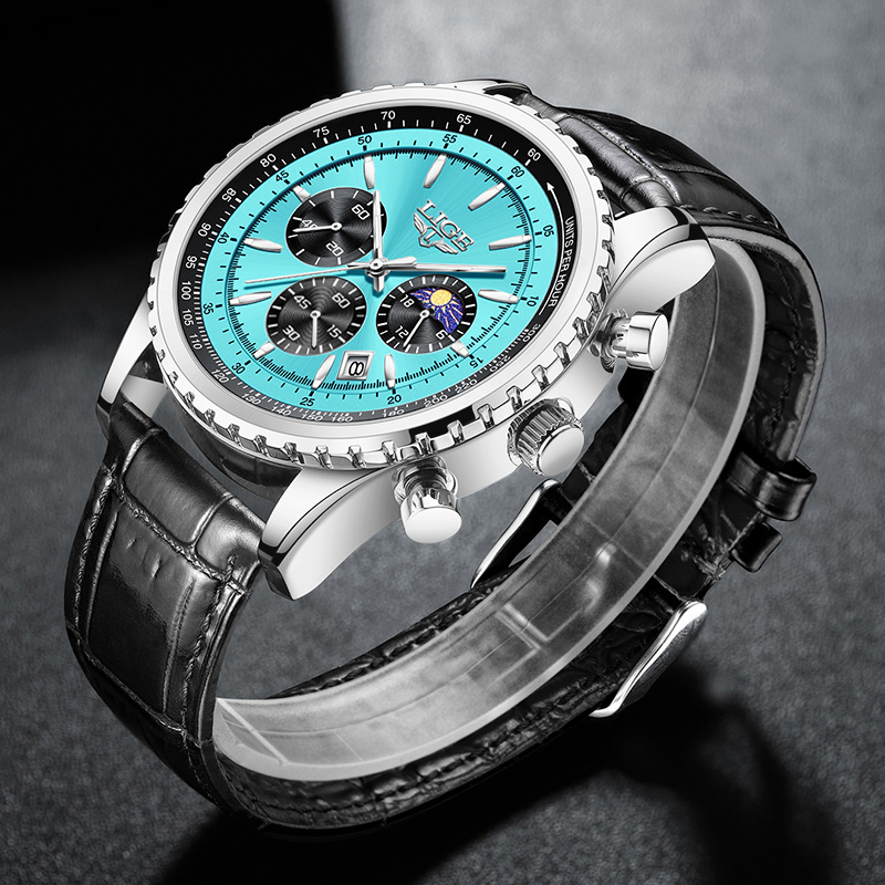Reloj LIGE de Lujo para Hombre - Smartwatch Branded Watches For Men reseña y precio
