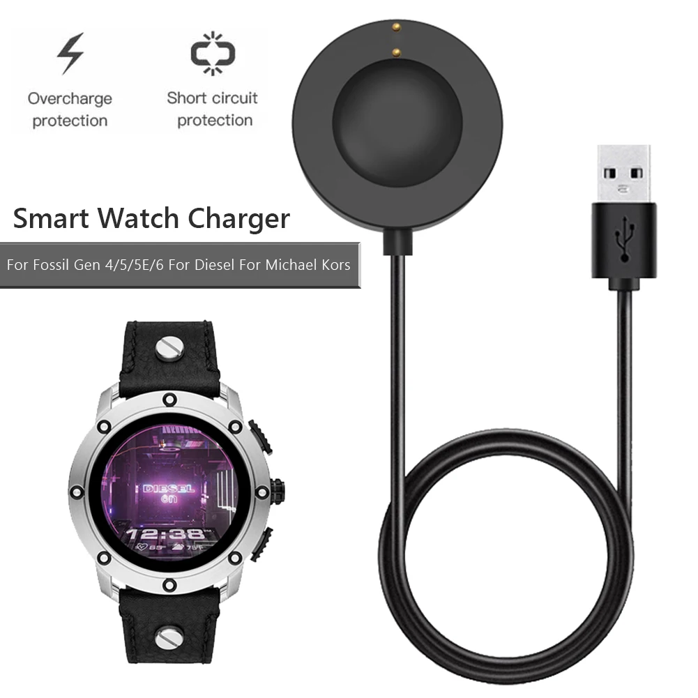 Base de carga rápida magnética - Fossil Watches Smartwatch Gen 4 reseña y precio