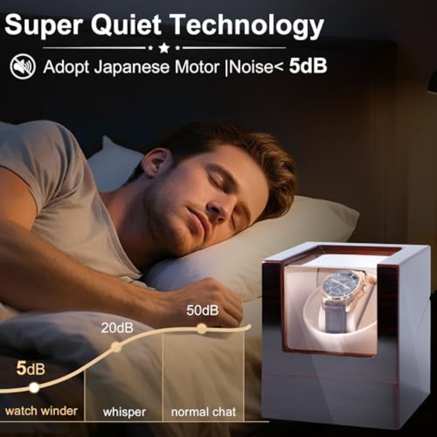 Caja Automática para un Solo R - Watch Winder Single reseña y precio