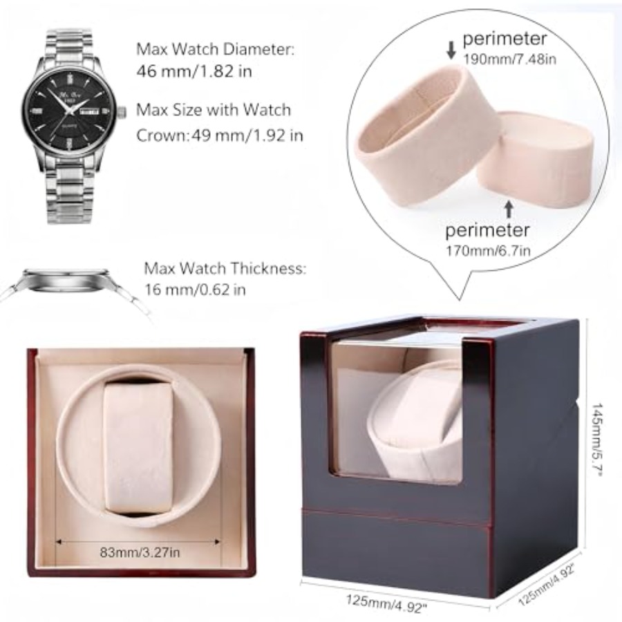 Caja Automática para un Solo R - Watch Winder Single reseña y precio
