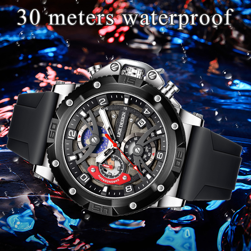 Reloj LIGE de lujo para hombre - Smartwatch Branded Watches For Men reseña y precio