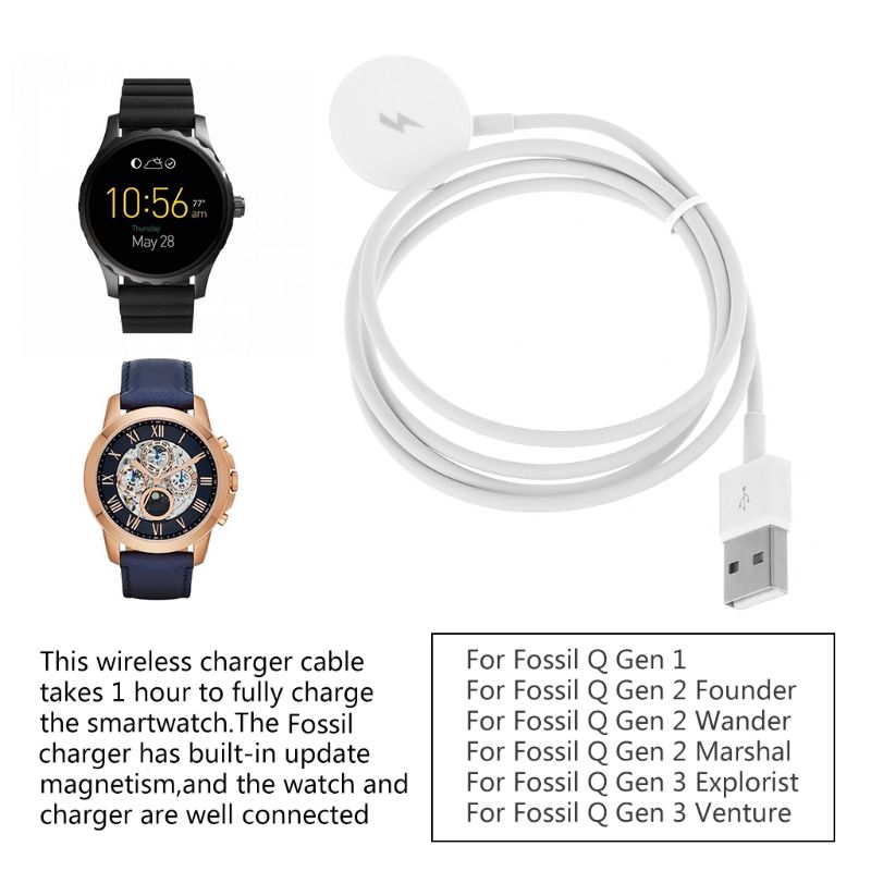 Base de Carga para Reloj Intel - Fossil Watches Smartwatch Charger reseña y precio