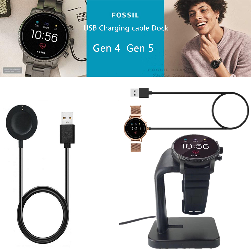 Cargador para Fossil Gen 4 5,  - Fossil Watches Smartwatch Gen 4 reseña y precio