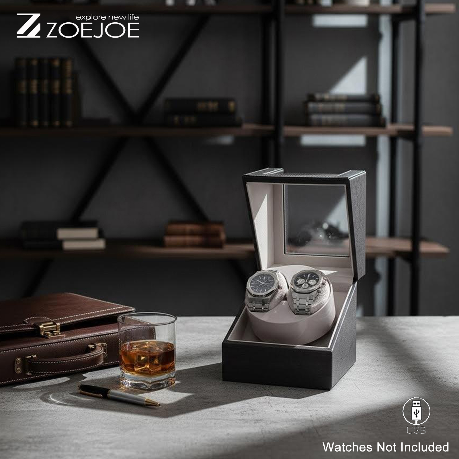 ZOEJOE Estuche para Reloj Auto - Watch Winder Single reseña y precio