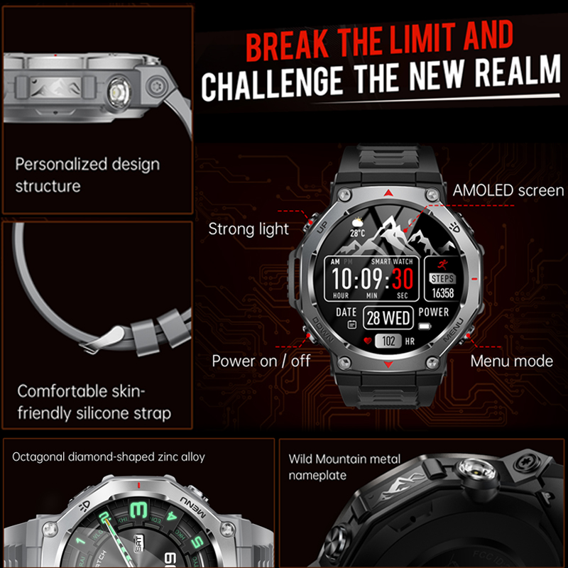 2026 nuevo t-rex 3 Ultra depor - Smartwatch Watches For Men With Gps reseña y precio