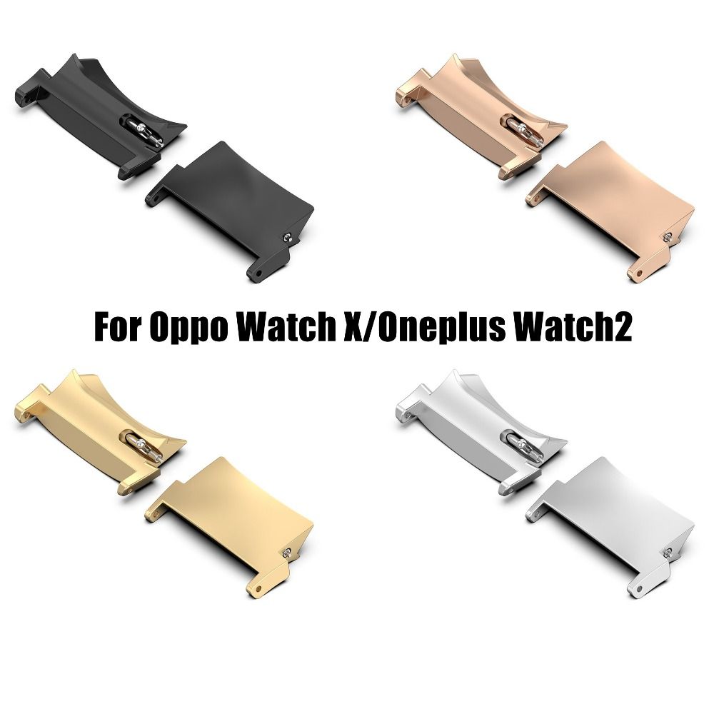 Adaptador de correa de Metal p - Smartwatch Oppo Watch reseña y precio