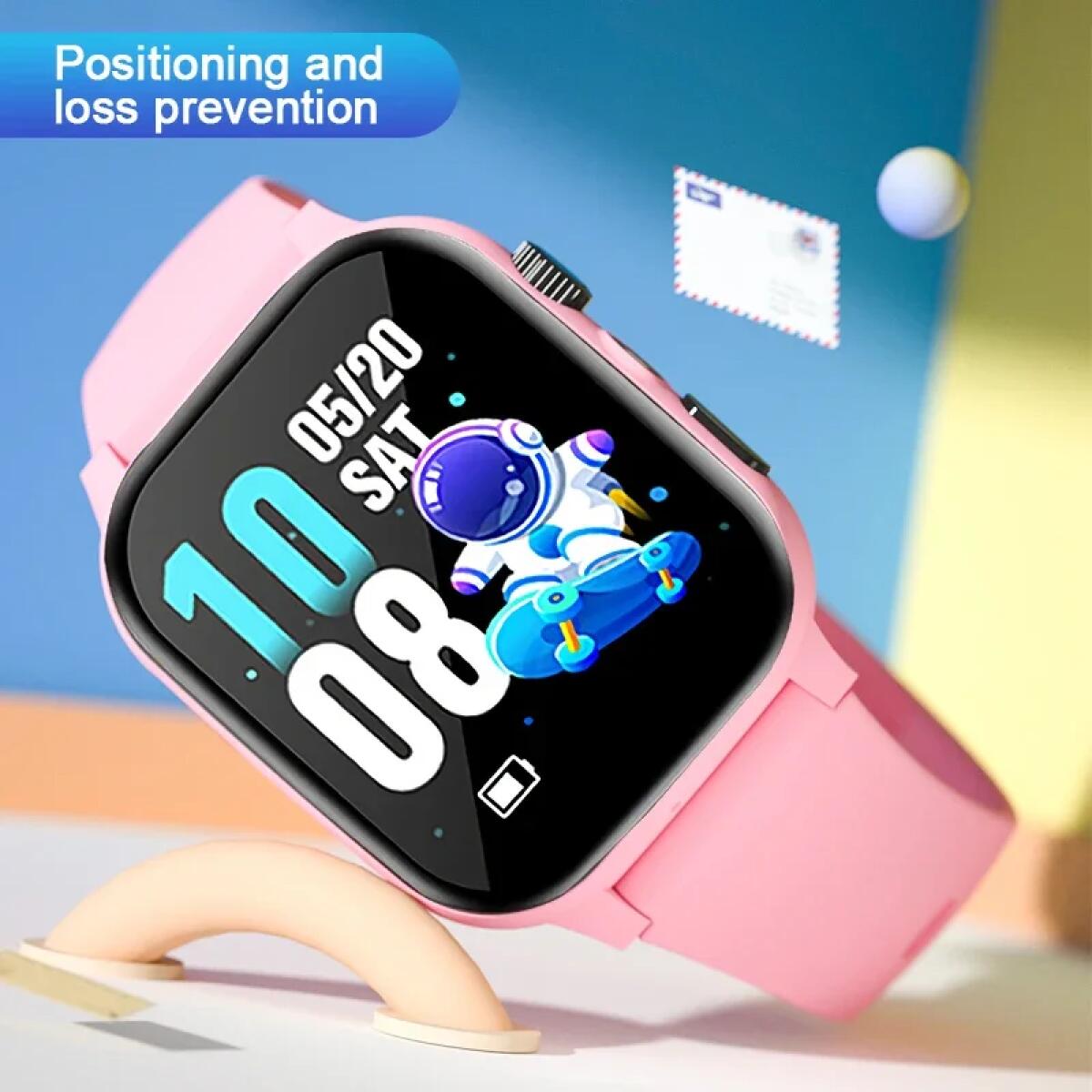 Reloj inteligente para niños 4 - Smartwatch Watches For Kids With Gps reseña y precio