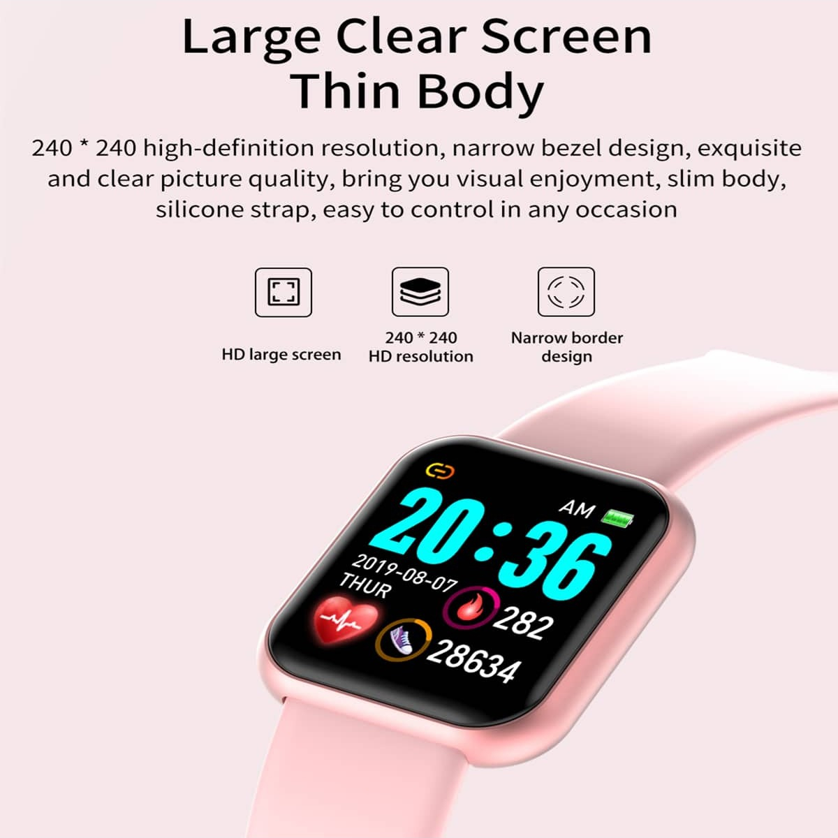 Reloj inteligente Y68 D20 para - Smartwatch Watches For Children reseña y precio