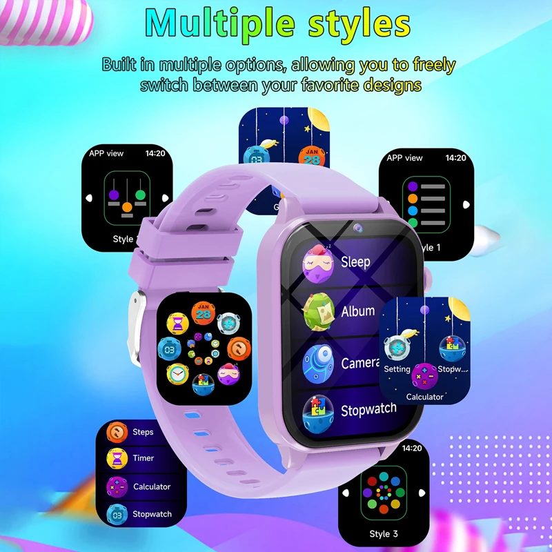 Reloj inteligente con linterna - Smartwatch Watches For Children reseña y precio
