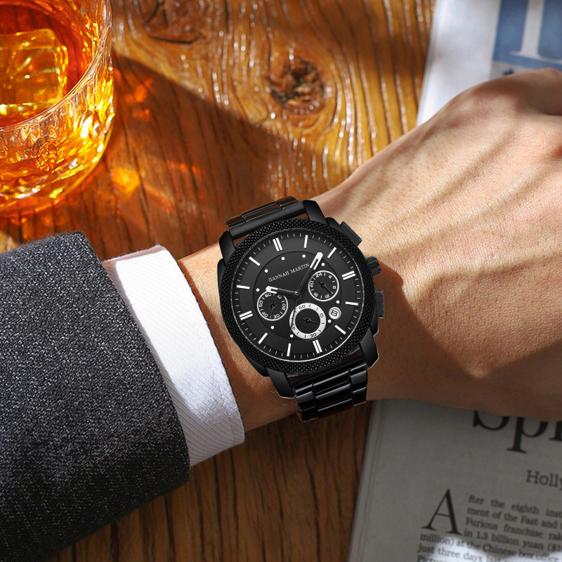 Reloj Cronógrafo Deportivo de  - Smartwatch Branded Watches For Men reseña y precio