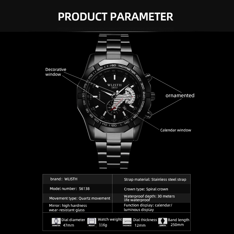 Reloj de marca de lujo para ho - Smartwatch Branded Watches For Men reseña y precio