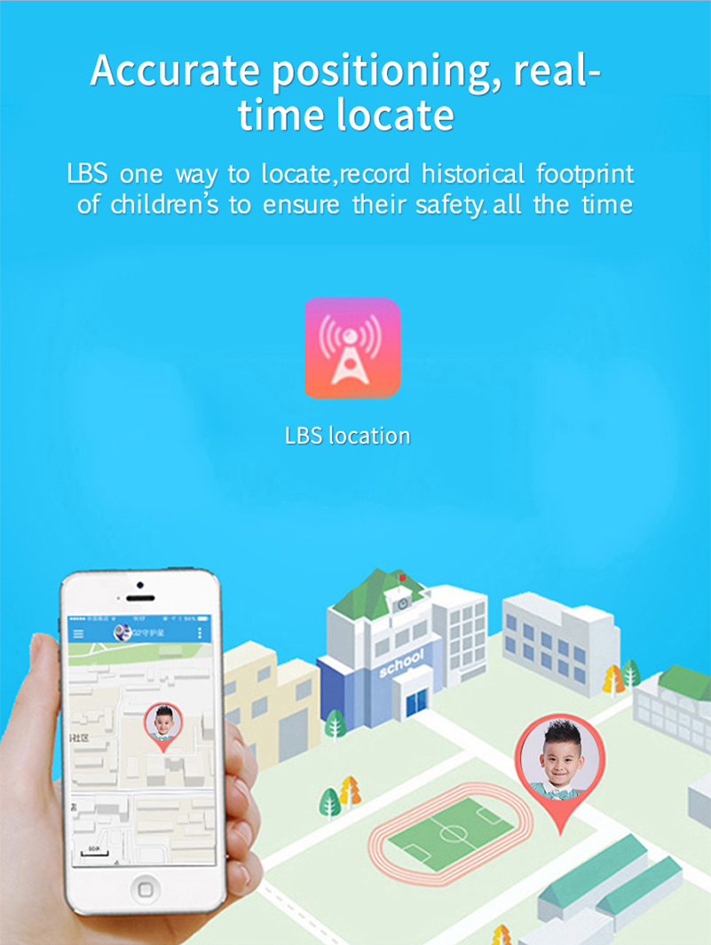 Reloj Inteligente a Prueba de  - Smartwatch Watches For Kids With Gps reseña y precio