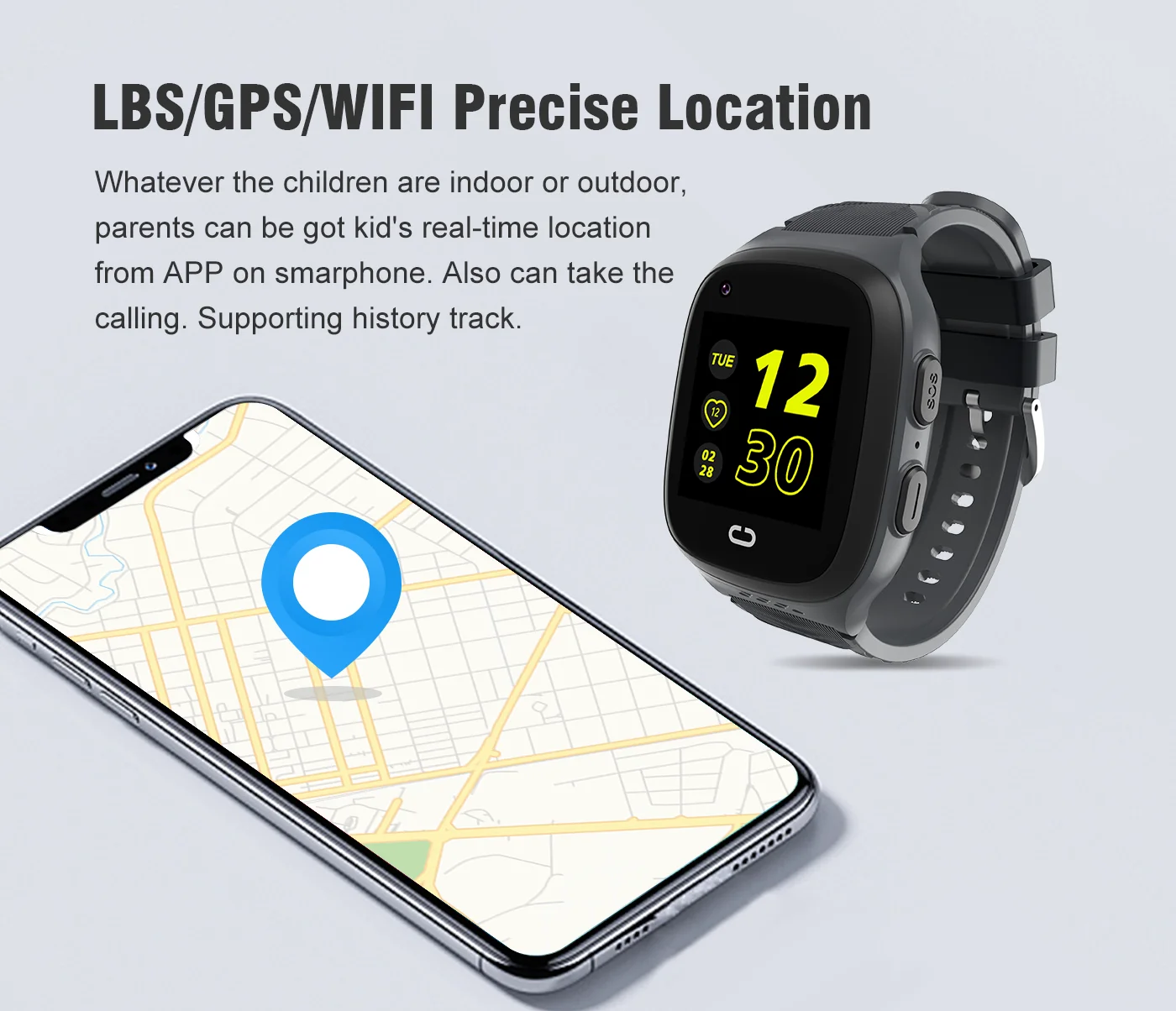 Reloj inteligente 4G para niño - Smartwatch Watches For Children reseña y precio