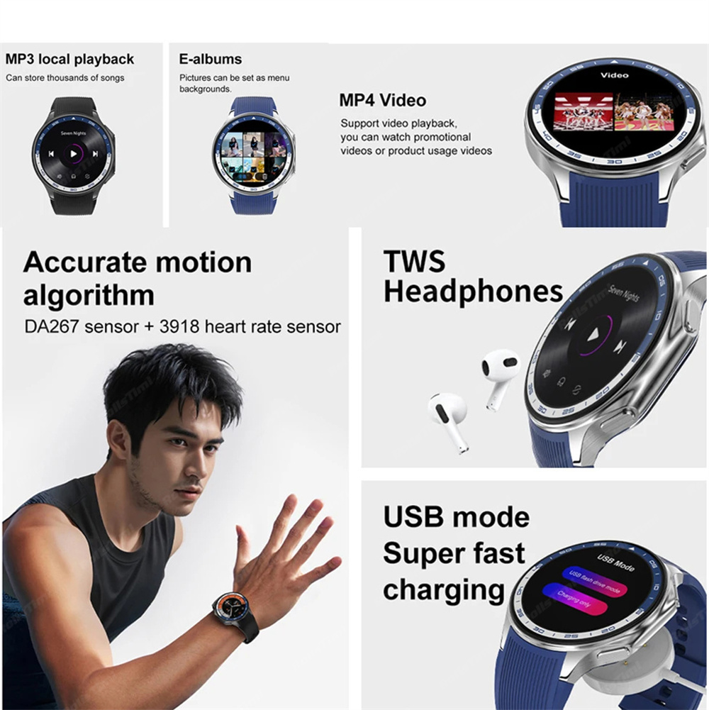 Reloj inteligente AMOLED 1,43  - Smartwatch Oppo Watch reseña y precio