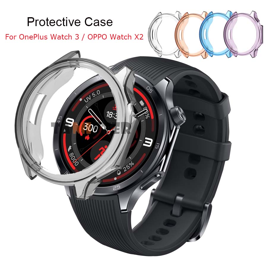 Funda suave de TPU para OnePlu - Smartwatch Oppo Watch reseña y precio
