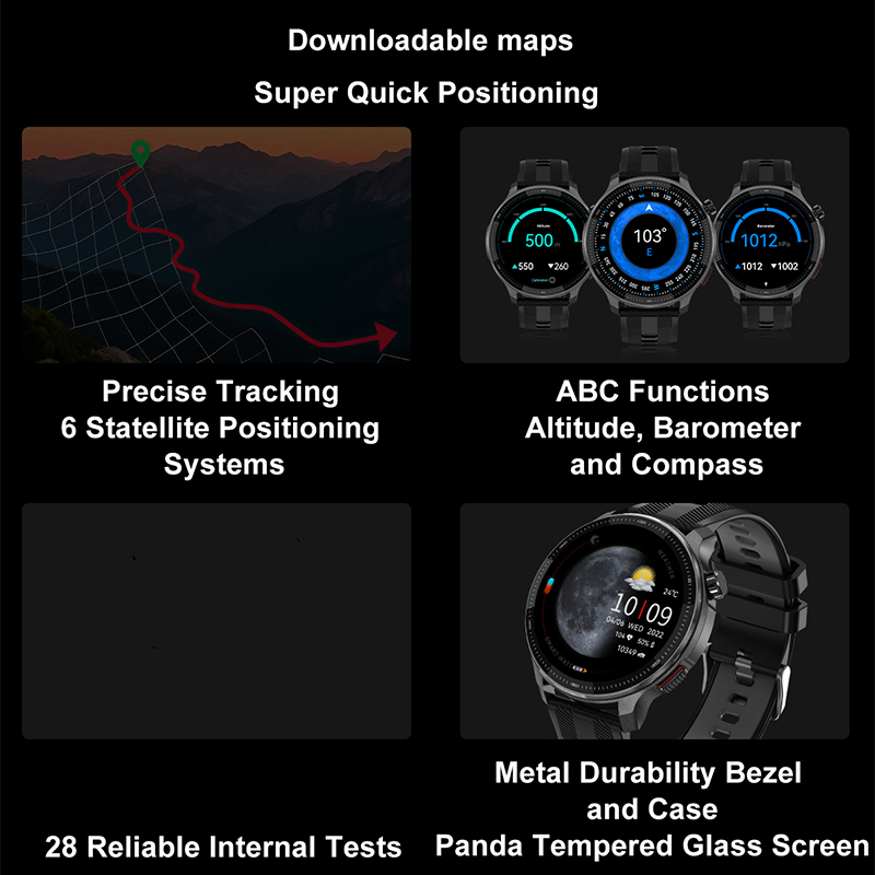 Reloj Inteligente GPS 2026 con - Smartwatch Watches For Men With Gps reseña y precio