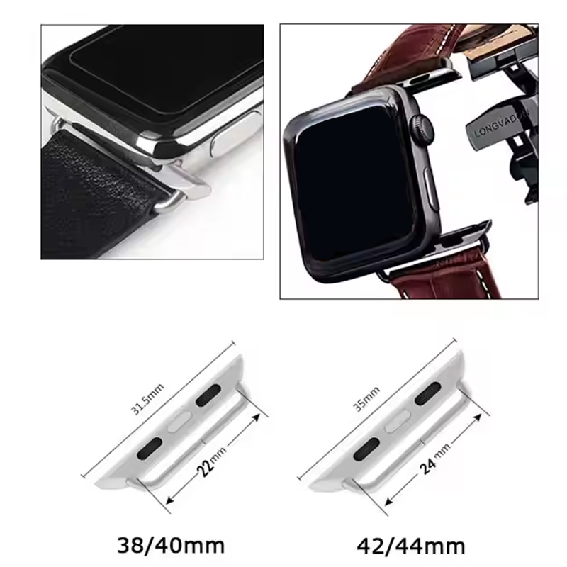 2 uds adaptador de conector de - Replacement Watch Bracelet reseña y precio