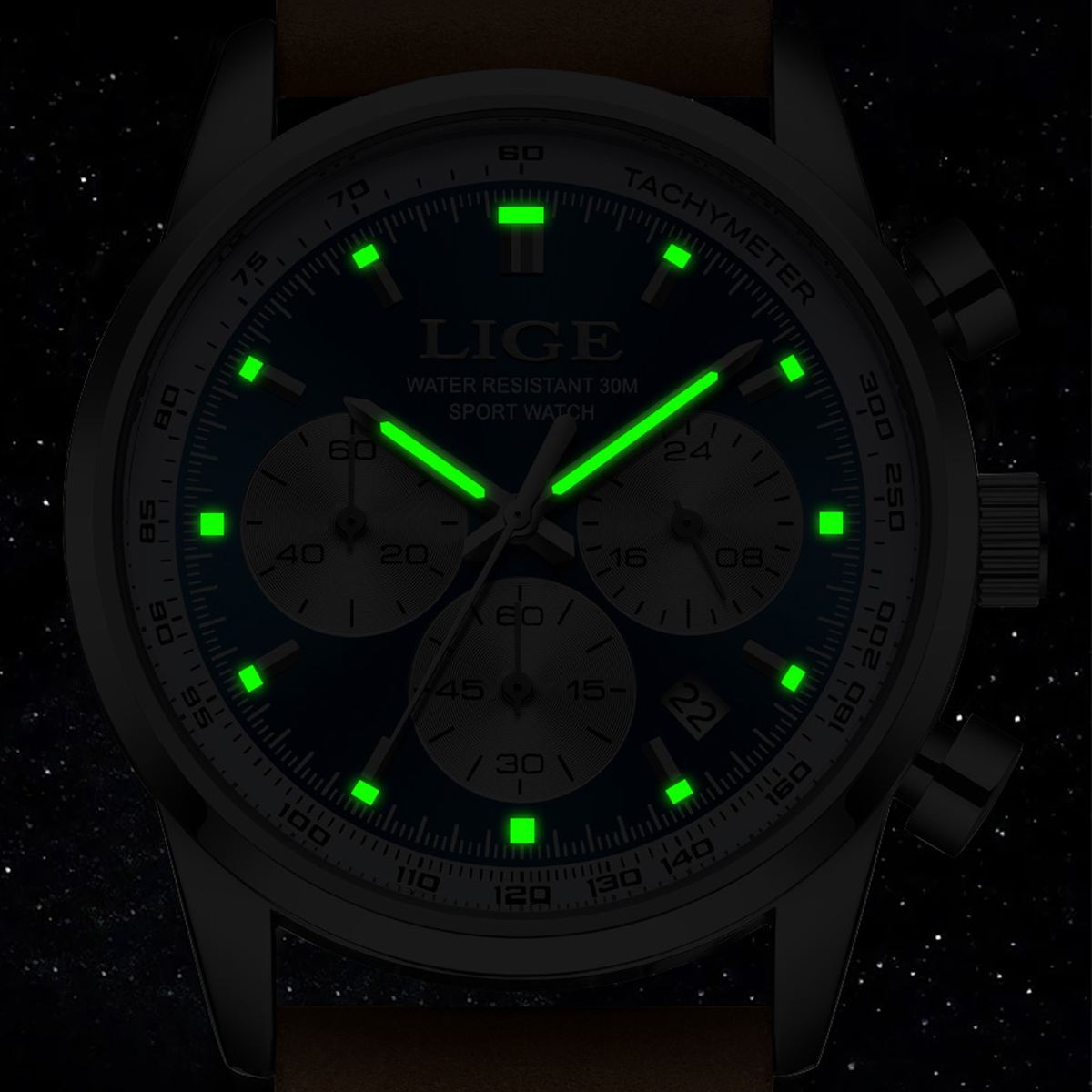 Reloj de cuarzo LIGE de la mej - Smartwatch Branded Watches For Men reseña y precio
