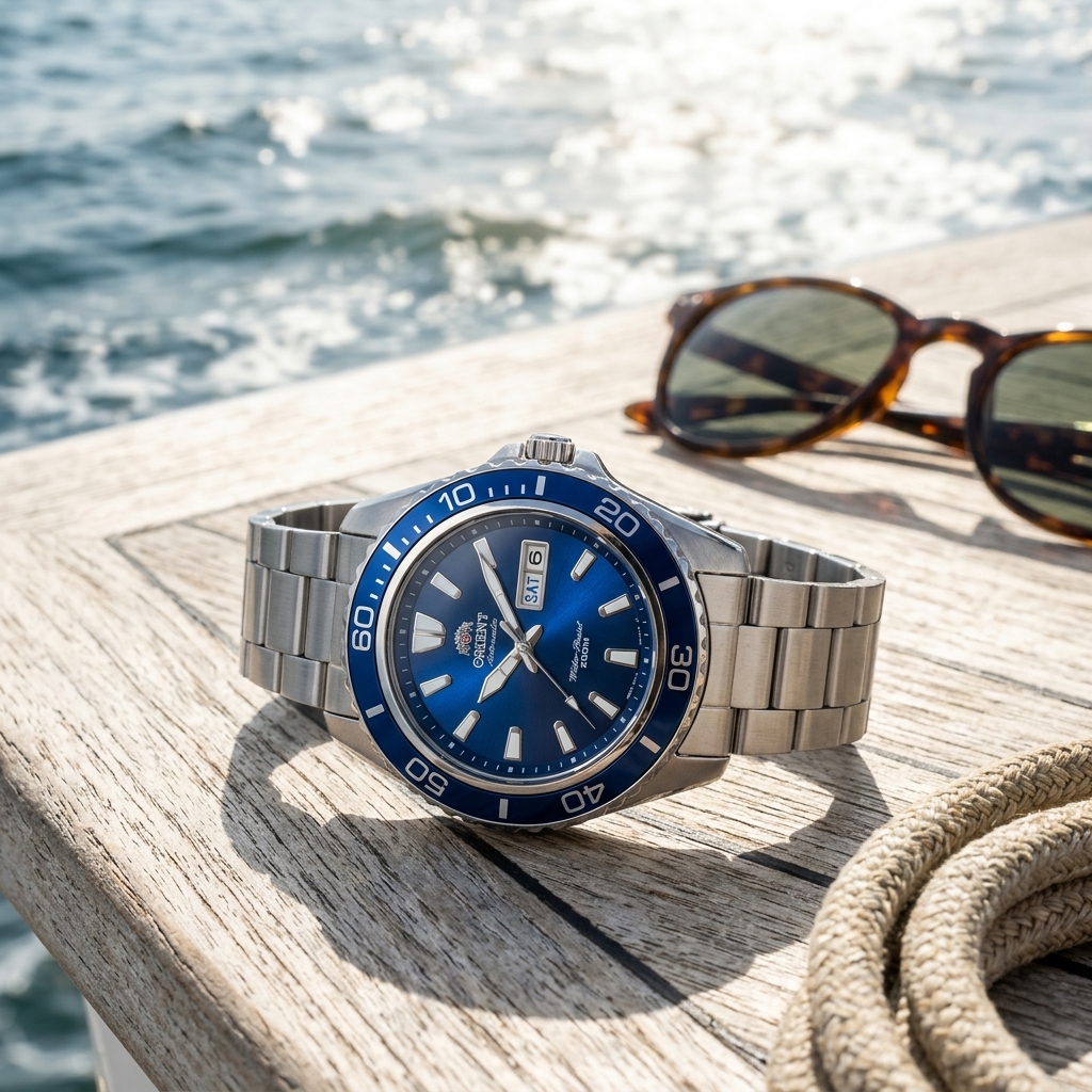 Reloj de buceo Orient 200M res - Watch Winder Single reseña y precio