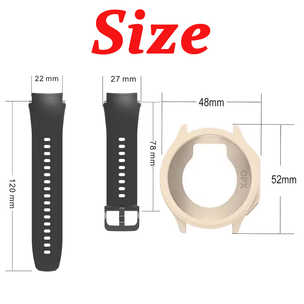Funda y correa de silicona par - Smartwatch Oppo Watch reseña y precio