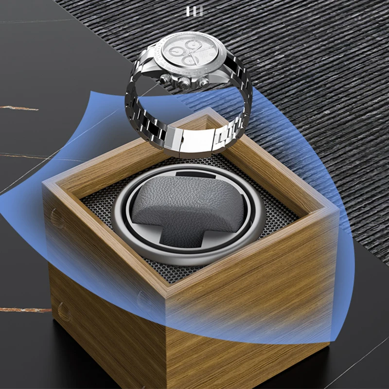 Bobinadora de reloj de madera  - Watch Winder Single reseña y precio
