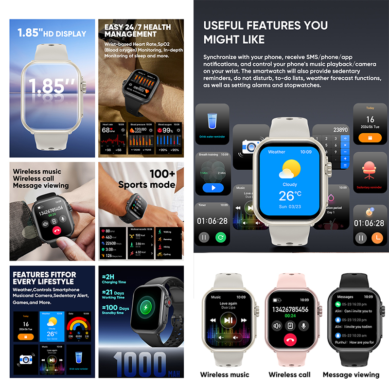 Reloj inteligente Ultra K62 co - Smartwatch Watches For Men With Gps reseña y precio