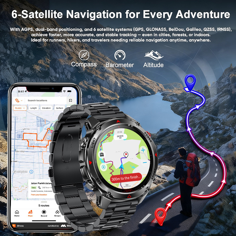 Reloj inteligente T-Rex 3 Pro  - Smartwatch Watches For Men With Gps reseña y precio