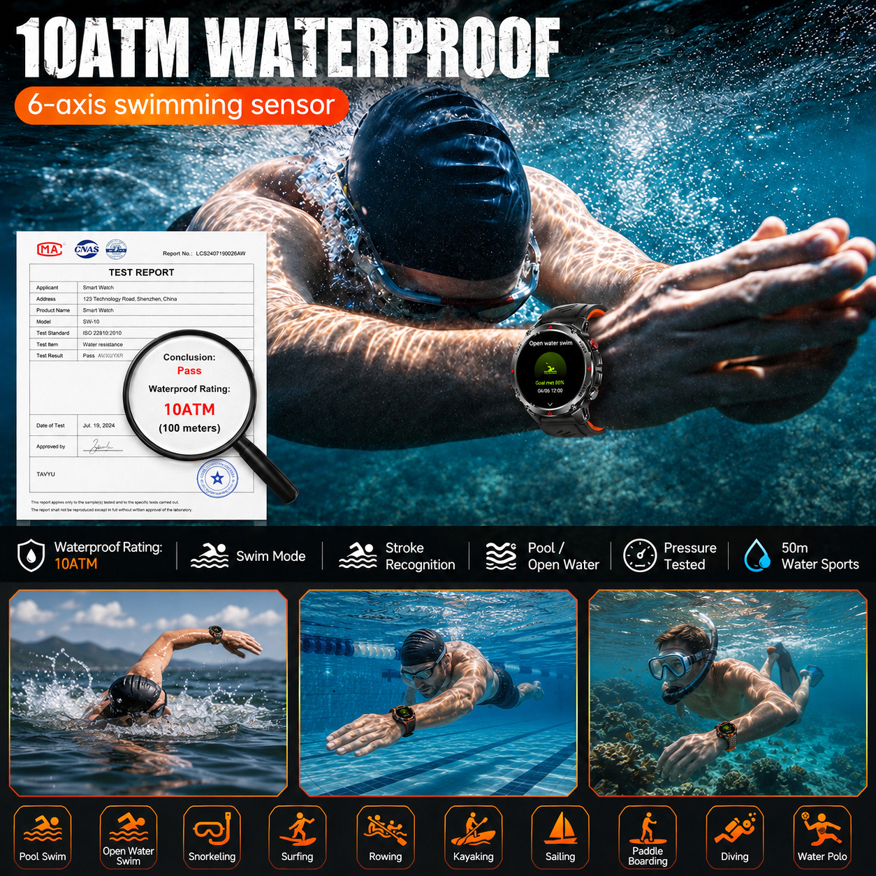 Reloj inteligente T-Rex 3 Pro  - Smartwatch Watches For Men With Gps reseña y precio