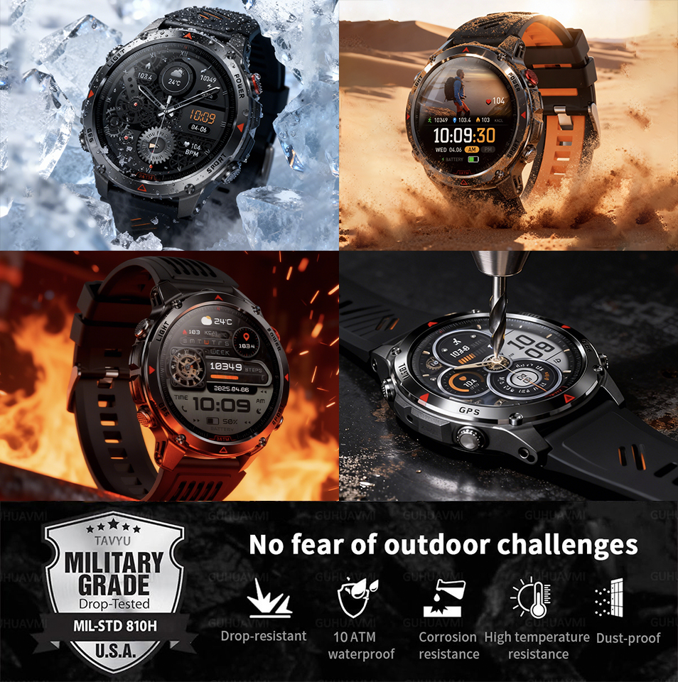Reloj inteligente T-Rex 3 Pro  - Smartwatch Watches For Men With Gps reseña y precio