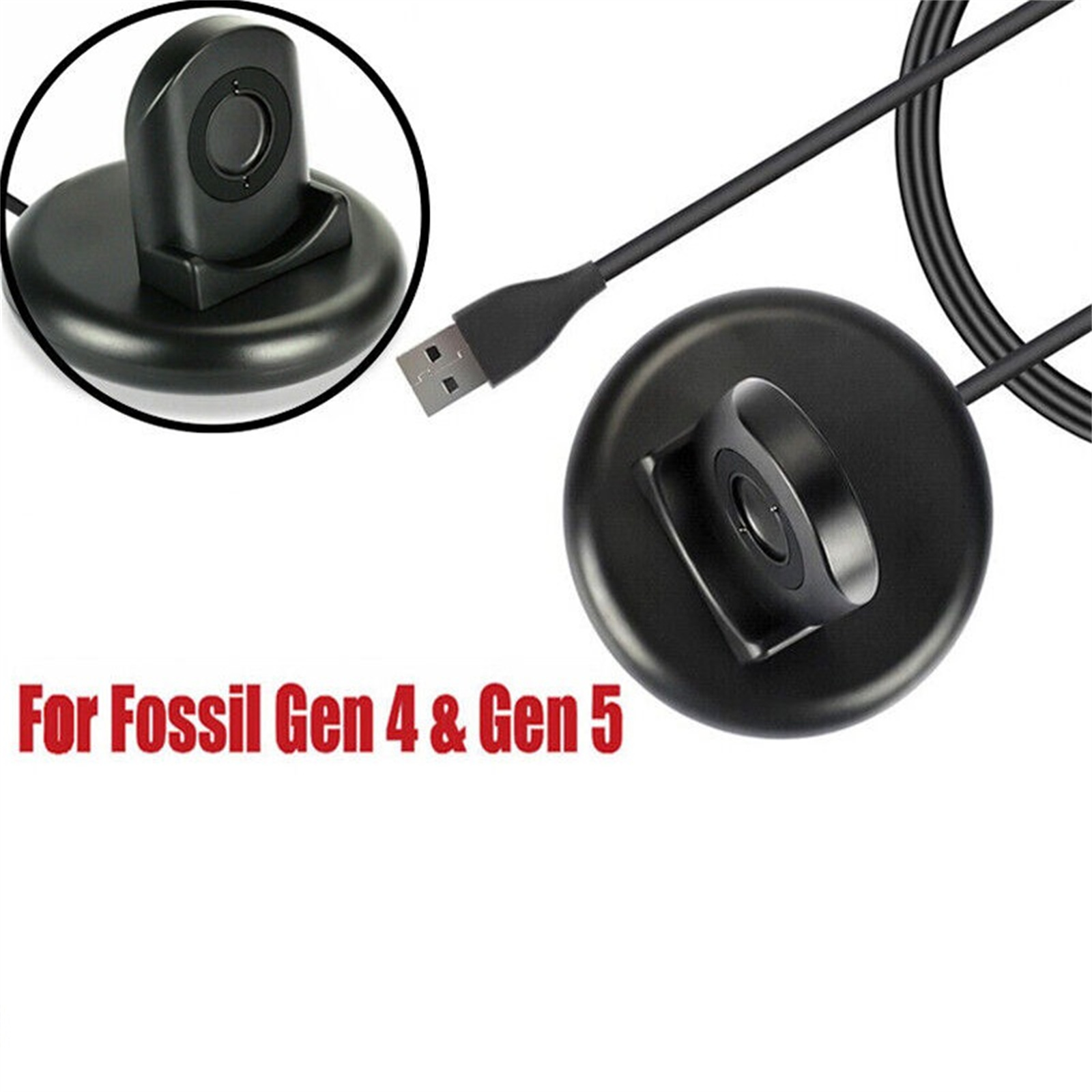 Cargador USB de 1m para Reloj  - Fossil Watches Smartwatch Gen 4 reseña y precio