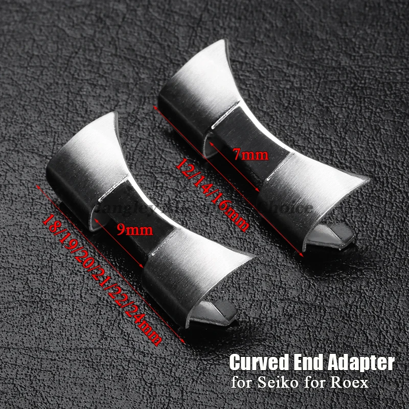 Enlace de extremo curvado para - Replacement Watch Bracelet reseña y precio