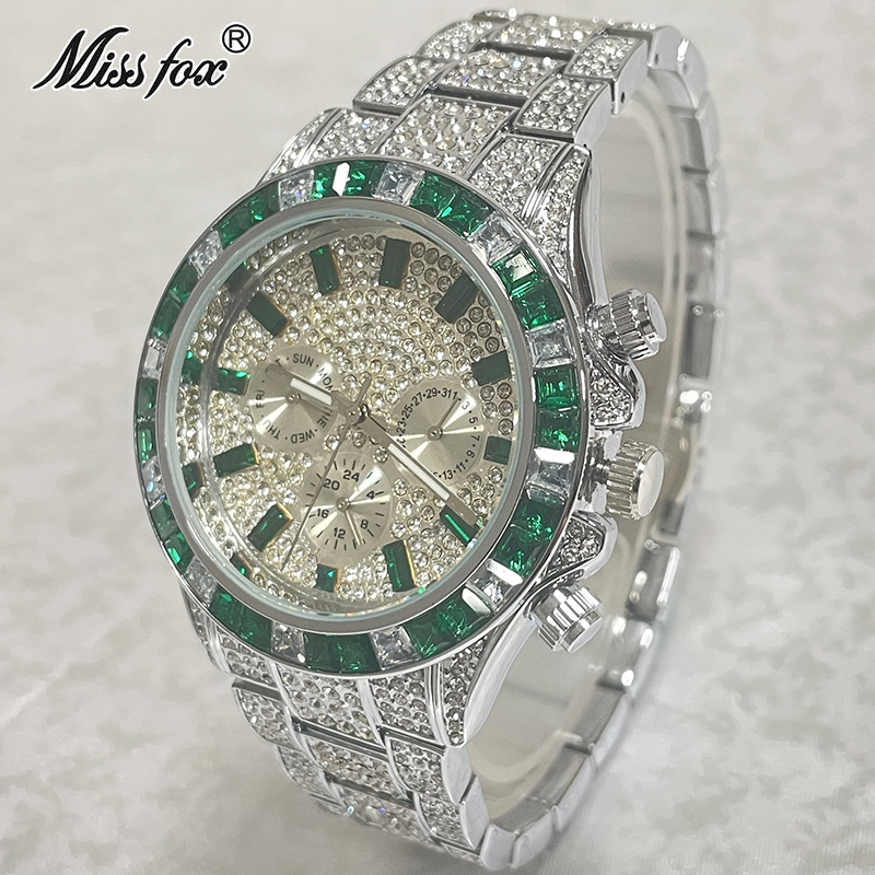 MISSFOX-Reloj inteligente de l - Smartwatch Branded Watches For Men reseña y precio